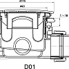 Сифон RGW Velplex QYD-01 39241101-01 (хром)