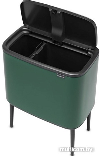 Brabantia Bo Touch Bin 11+23 л (зеленая сосна)