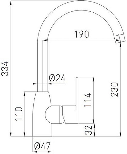 Смеситель Ferro Algeo BAG4-12