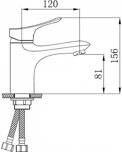 Смеситель РМС SL120-001F