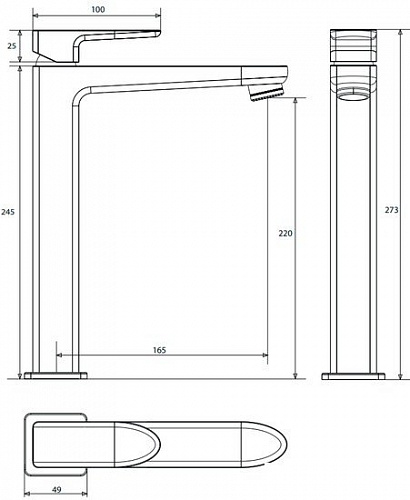 Смеситель Omnires Siena SN7312