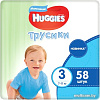 Трусики-подгузники Huggies Mega 3 для мальчиков 7-11 кг (58 шт)