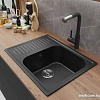 Кухонная мойка Mixline ML-GM18 551970 (черный)