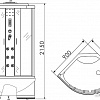 Душевая кабина Erlit ER4509TP-C4 90x90
