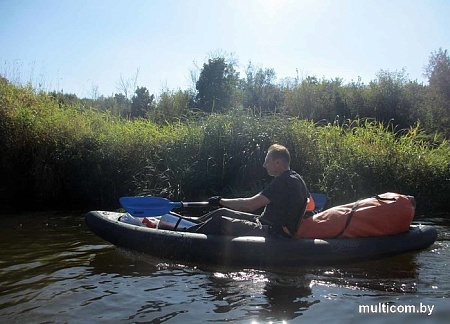 Надувная лодка Вольный ветер Ермак 340 (серый)