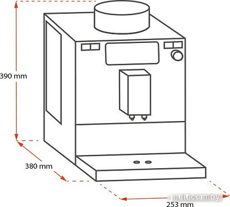 Кофемашина Melitta Caffeo F 530-102 Passione (черный)