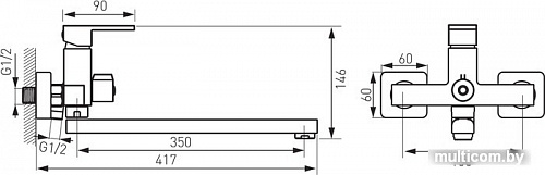Смеситель Ferro Zicco BZI55A