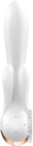 Вибратор Satisfyer Double Flex Connect App 4002620 (белый)