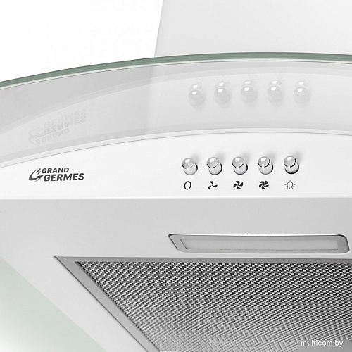 Кухонная вытяжка GrandGermes Brela 60 (белый)