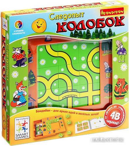 Настольная игра Bondibon Следопыт Колобок [ВВ0518]