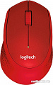 Мышь Logitech M330 Silent Plus (красный) [910-004911]