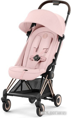 Коляска прогулочная «книга» Cybex Coya (peach pink/rosegold frame)