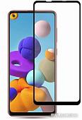 Защитное стекло Case Full Glue для Galaxy A21s (черный)