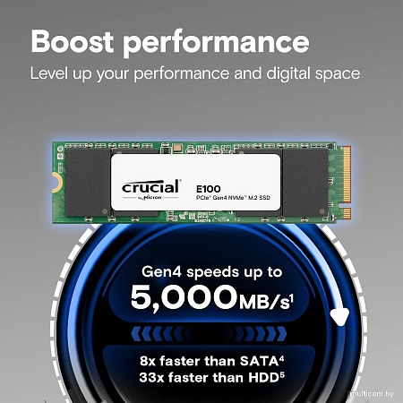 SSD Crucial E100 2TB CT2000E100SSD8