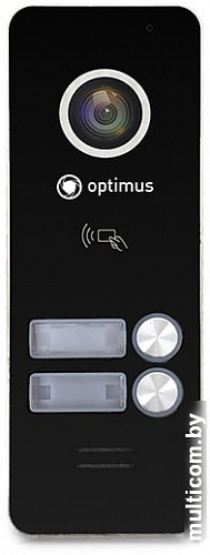 Вызывная панель Optimus DSH-1080/2 (черный)