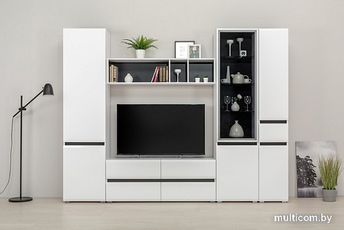 Тумба Mobi Сидней 13.63 (белый премиум-черный 0190 PE-белый глянец ПВХ)