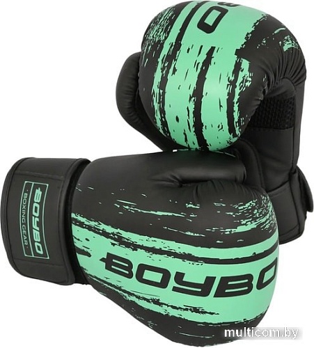 Перчатки для бокса BoyBo Flex Stain BGS322 (6 oz, голубой)
