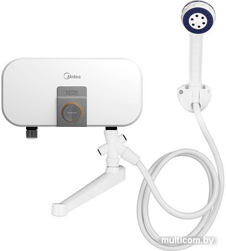 Проточный электрический водонагреватель кран+душ Midea Infinity MIWH-6500C