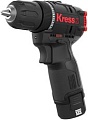 Ударная дрель-шуруповерт Kress KUC12 (2 АКБ, кейс)