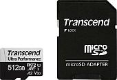 Карта памяти Transcend microSDXC 340S 512GB (с адаптером)
