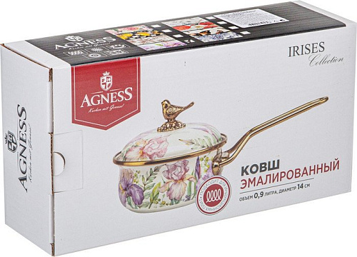 Ковш Agness Irises 950-570