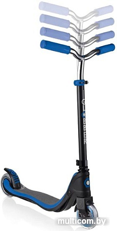 Самокат Globber Flow 125 Lights (синий)