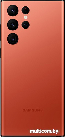 Смартфон Samsung Galaxy S22 Ultra 5G SM-S908B/DS 8GB/128GB (красный)