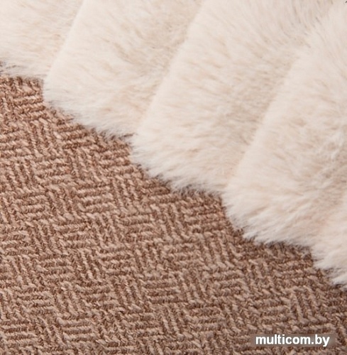 Лежак Scruffs Ellen круглый 75 см (бежевый)