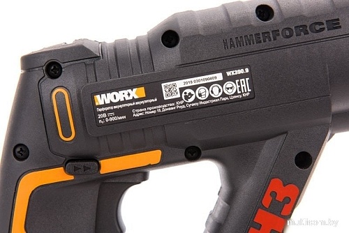 Перфоратор Worx WX390.9 (без АКБ)