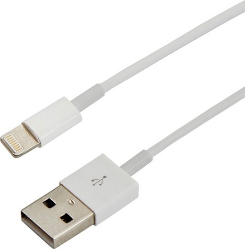 Кабель Rexant 18-0001 USB Type-C - Lighting (1 м, белый)