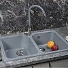 Кухонная мойка Marblan Duas (серебристый)