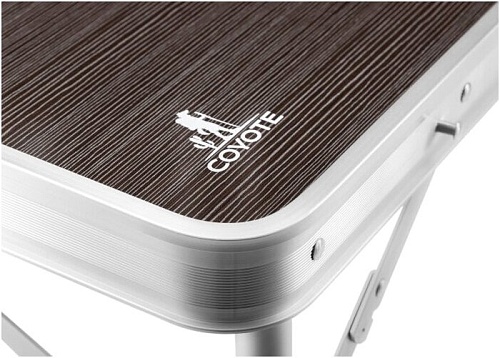 Стол со стульями Coyote HKTB-1033A (коричневый)