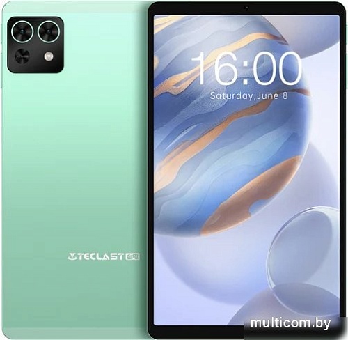 Планшет Teclast M50 Mini 4GB/128GB 90Hz Wi-Fi (мятный, с чехлом)