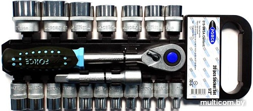 Набор торцевых головок RockForce 019-5MSA 20 предметов