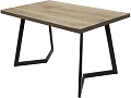 Кухонный стол Buro7 Уиллис 150 (классика, дуб беленый/черный)
