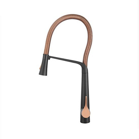 Смеситель ZorG ZRN 980137 (gunblack gold rosy)