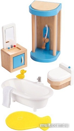 Аксессуары для кукольного домика Hape Ванная комната E3451-HP