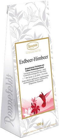 Красный чай Ronnefeldt Strawberry & Raspberry 100 г