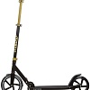 Самокат Novatrack Polis 230 Pro Rubber 230.POLIS.GD20 (черный/золотистый)