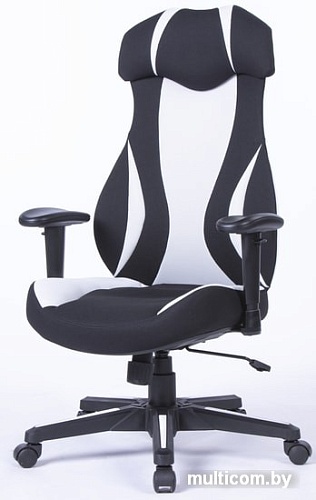 Кресло LoftyHome Benefit (черный/белый)