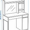 Письменный стол Ikea Микке (черно-коричневый) [499.267.49]