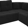 Угловой диван Mebelico Кембридж угловой 108817 (правый, велюр, черный)