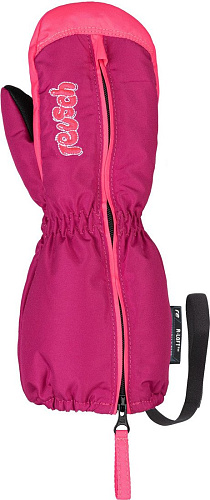 Горнолыжные варежки Reusch Tom Mitten Fuchsia 6085438 3329 (р-р 1, Purple/Knockout Pink)