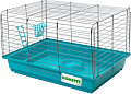 Клетка Homepet №2 81586 (бирюзовый/хром)