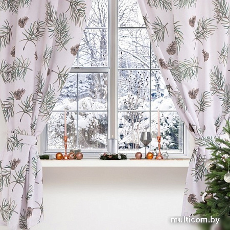 Комплект штор Этель Christmas Tree 7072271 (1.45x180. 2 шт)