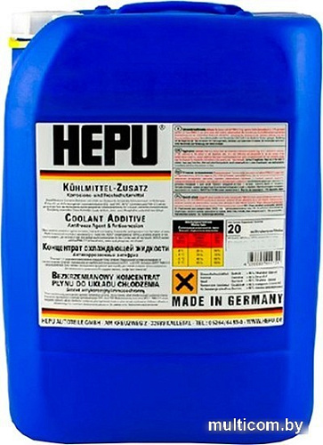 Антифриз Hepu G12+ P999-G12PLUS-020 20 л
