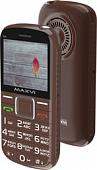 Мобильный телефон Maxvi B5 (коричневый)