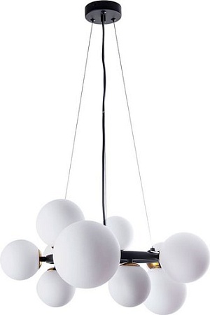 Подвесная люстра Arte Lamp Gemini A2243SP-10BK