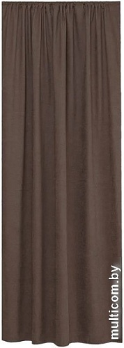 Комплект штор Amore Mio Однотонная замша 6ML 3872-009 1.5x2.7 92027 (коричневый)