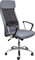 Кресло Седия Эрго (серый/черный)